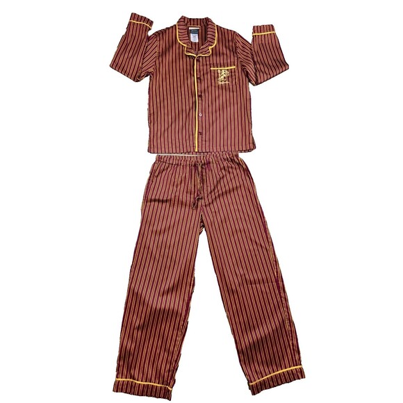 Pottery Barn Harry Potter Teen GRYFFINDOR Pajama Set Size Large - Picture 1 of 9